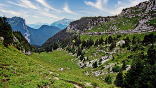 Randonnée massif de la Chartreuse pas de l'échelle