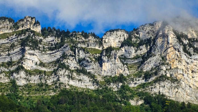 Randonnée massif de la Chartreuse Le passage du Fourneau 
