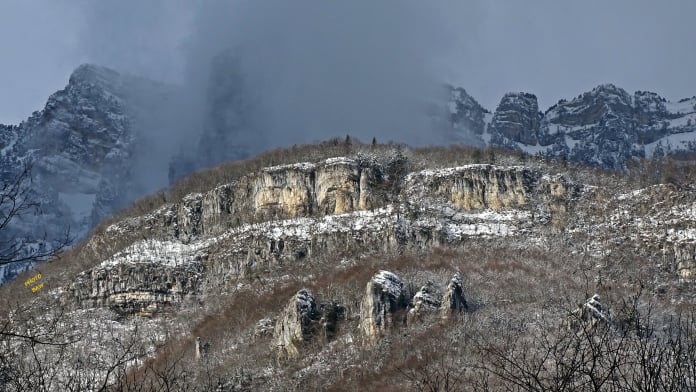 Randonnée massif de la Chartreuse la pierre aiguille du Touvet 