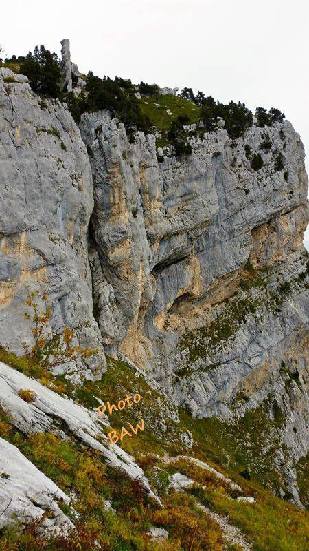 monolithe pas de Rocheplane randonnée en chartreuse