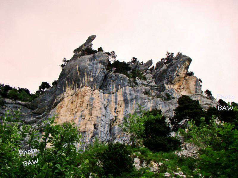 passage du Fourneau randonnée en chartreuse  les rochers du Caïman