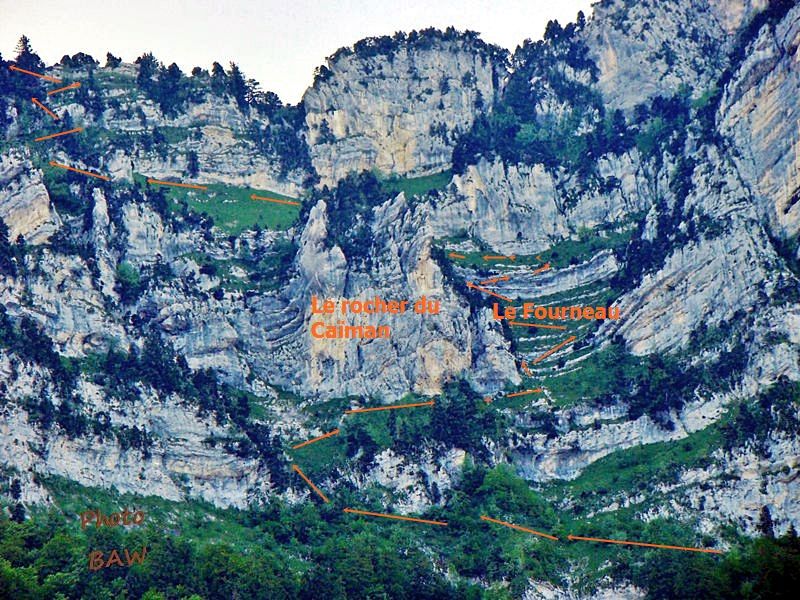 passage du Fourneau randonnée en chartreuse