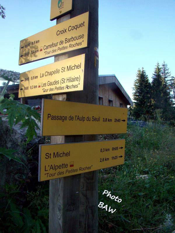 passage de l' aulp du seuil randonnée en chartreuse