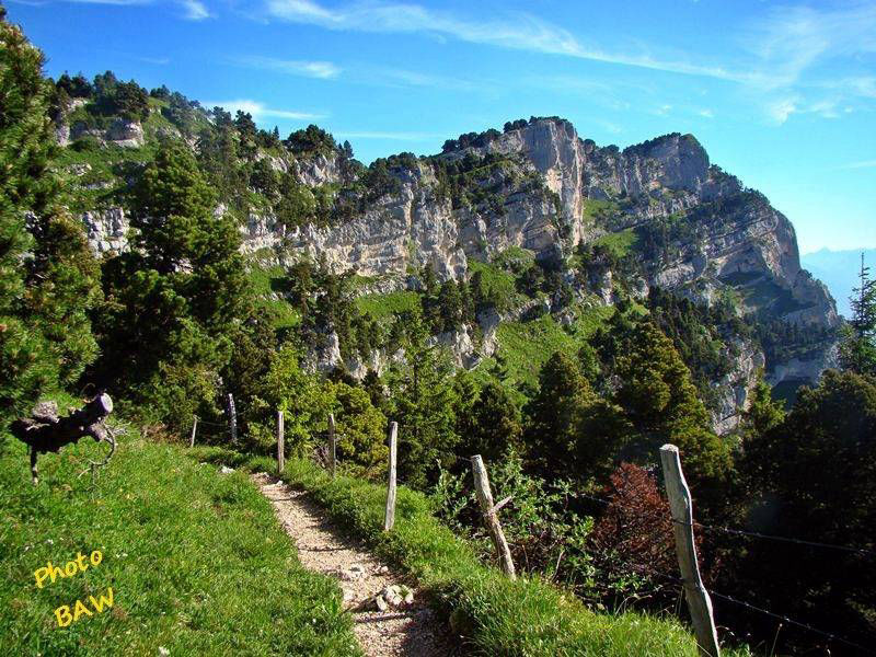 passage de l' aulp du seuil randonnée en chartreuse