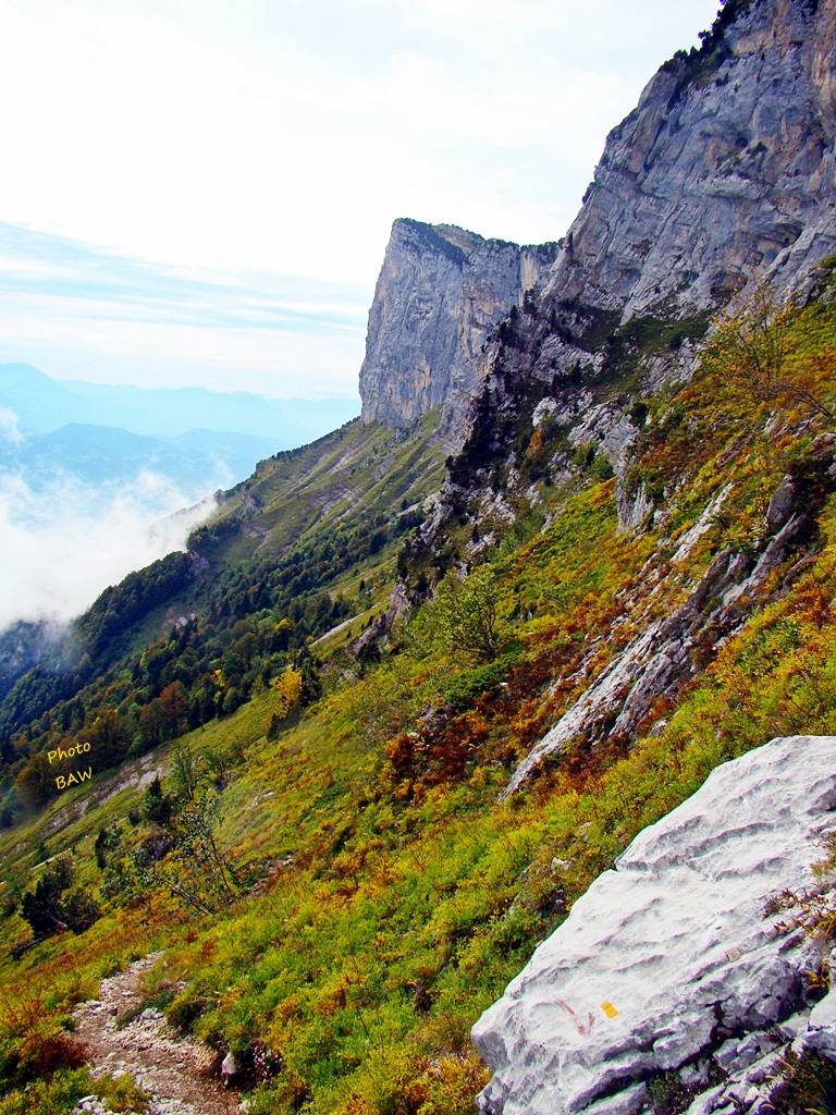 randonnée en chartreuse  le  pas de Rocheplane