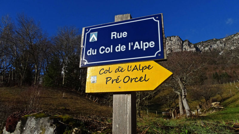 col et croix de l'alpe randonnée en chartreuse