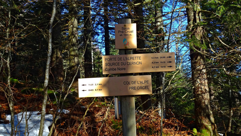 col et croix de l'alpe randonnée en chartreuse