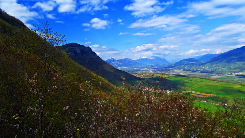 Point de vue de la croix du  Chatelard