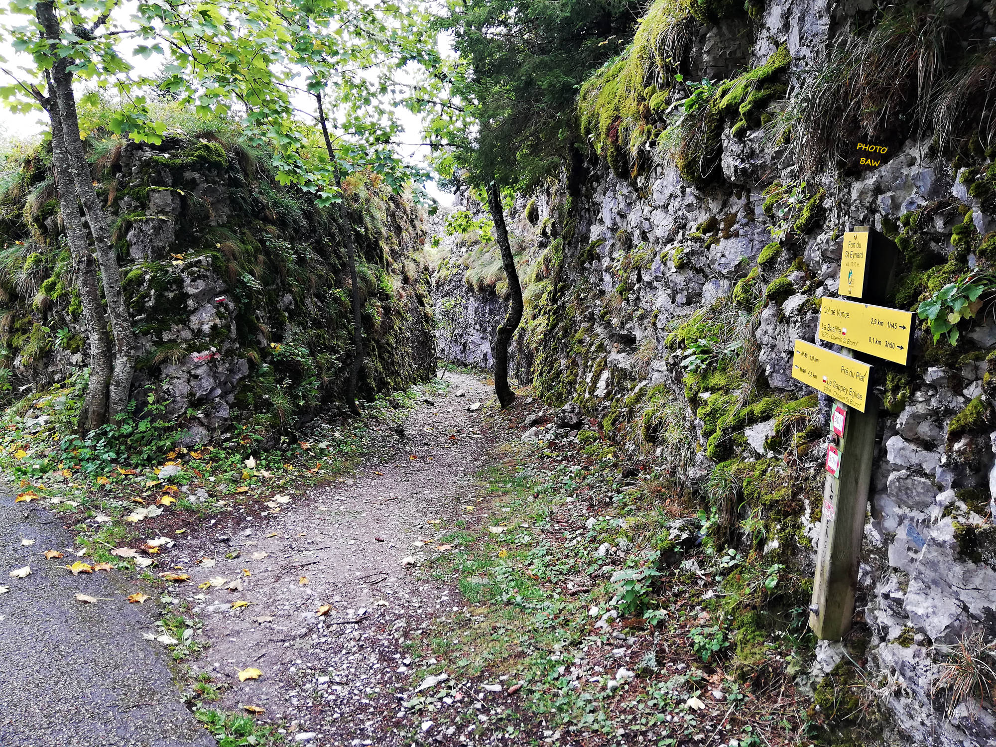 fort du saint Eynard randonnée en chartreuse